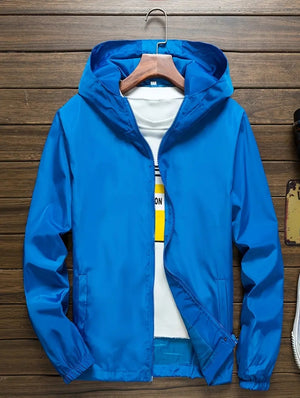 Sky Hustler Blue WindBreaker