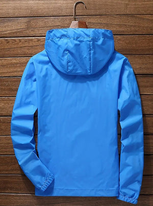 Sky Hustler Blue WindBreaker