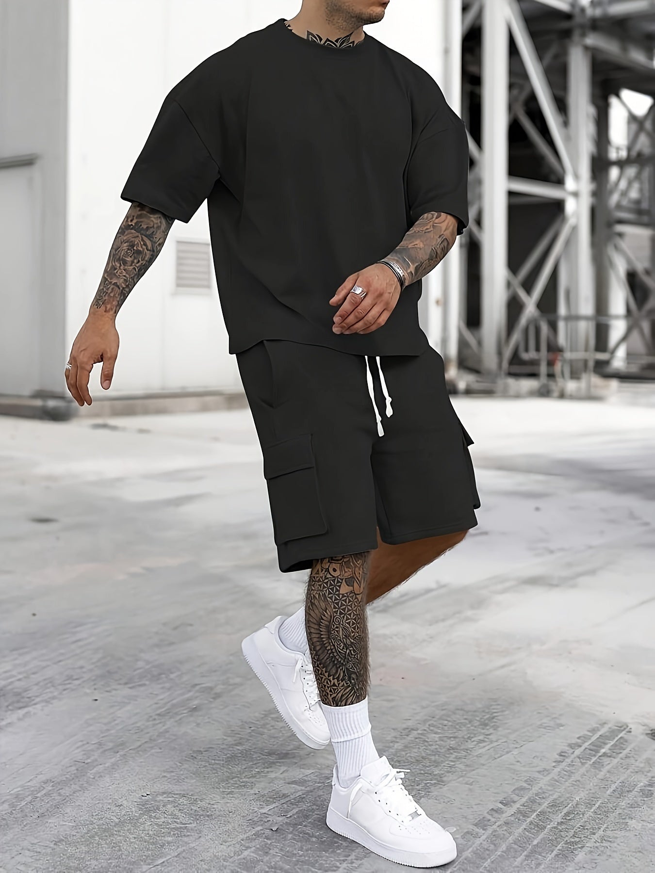 Men's Shorts 2-Piece Set