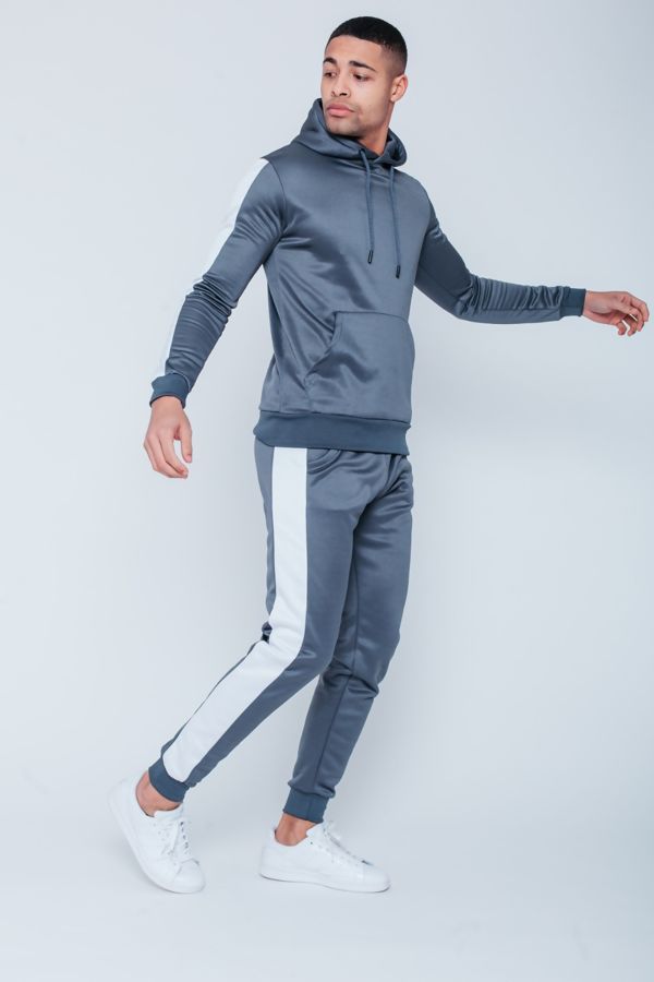 Berland Season 1 Grey & White Pull-Over  Tracksuit