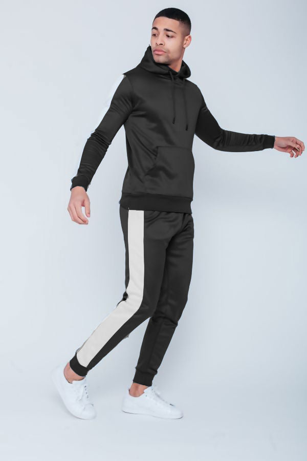 Berland Season 1 Black & White Pull-Over  Tracksuit
