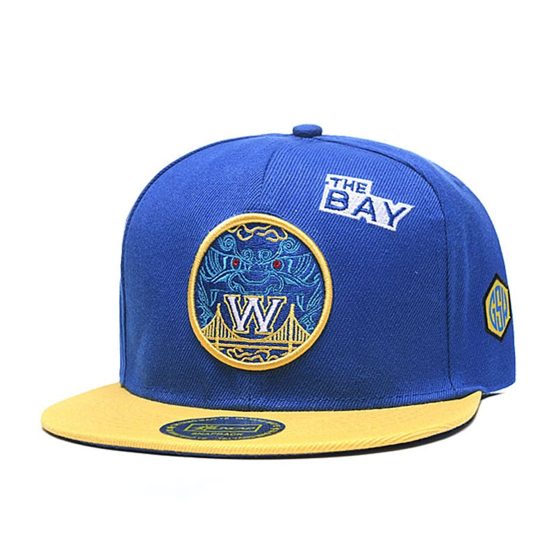 Blue Golden State Warriors Snapback Cap