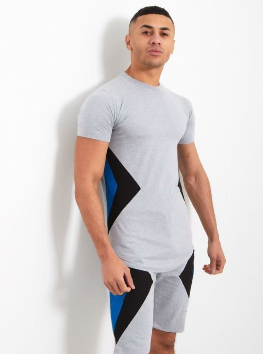Berland Season 1 Grey & Blue Short Set