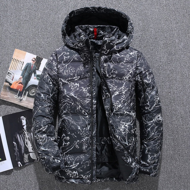 BÈRԼAՈⱰ Bird Design Parka Jacket